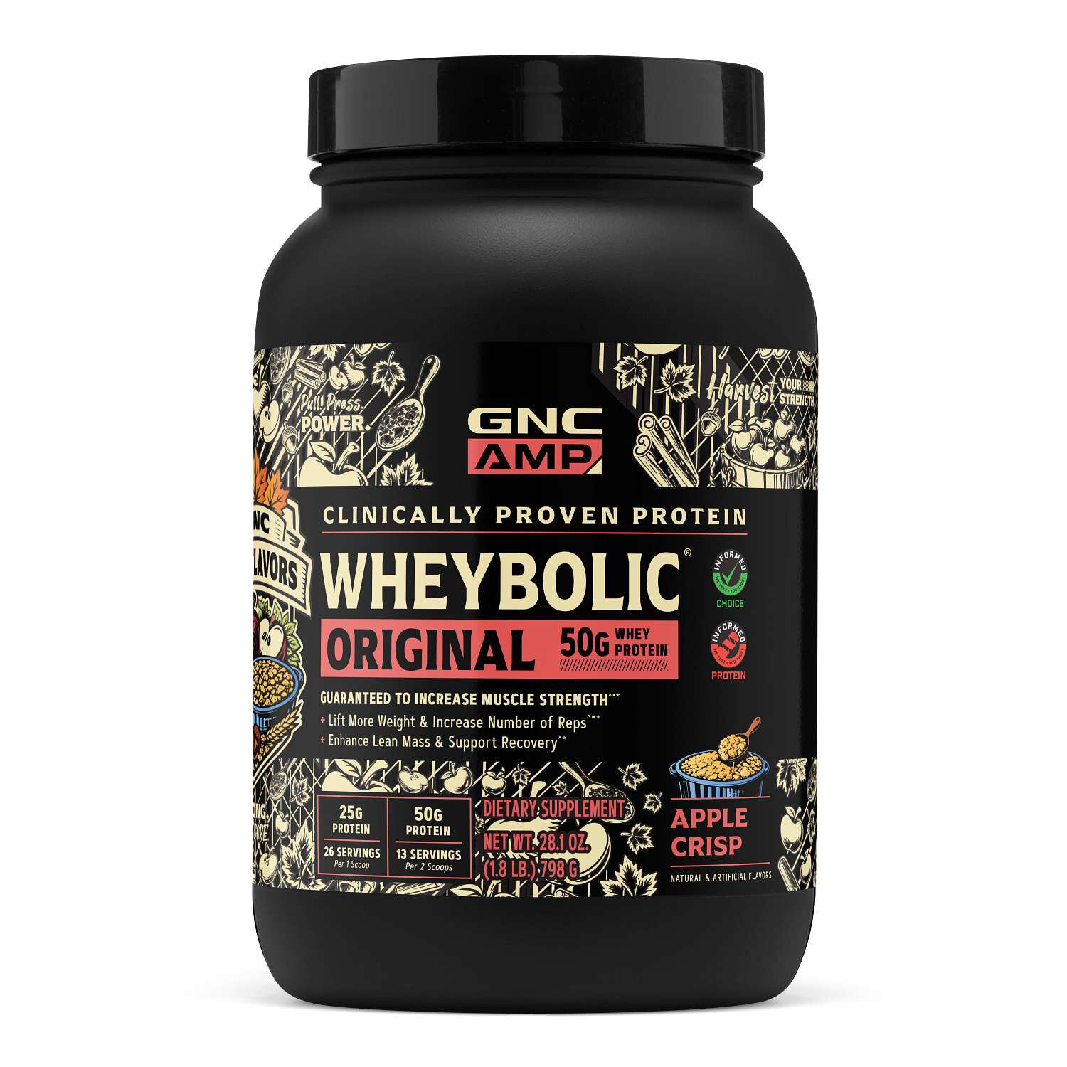 New Wheybolic - Apple Crisp (26 Servings) Apple Crisp | GNC